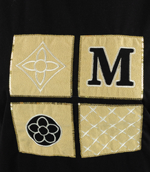 T-shirt blouse with decorative applique MARCELINE