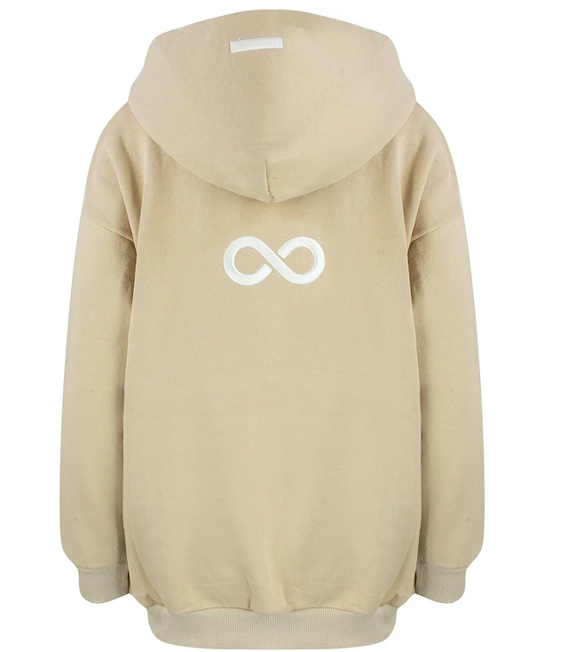 Warm unisex oversize infinity sweatshirt