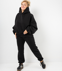 Warm thick tracksuit set sweatshirt + pants STELLA