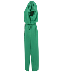 Long, smooth maxi dress with elastic band and string DAFNY