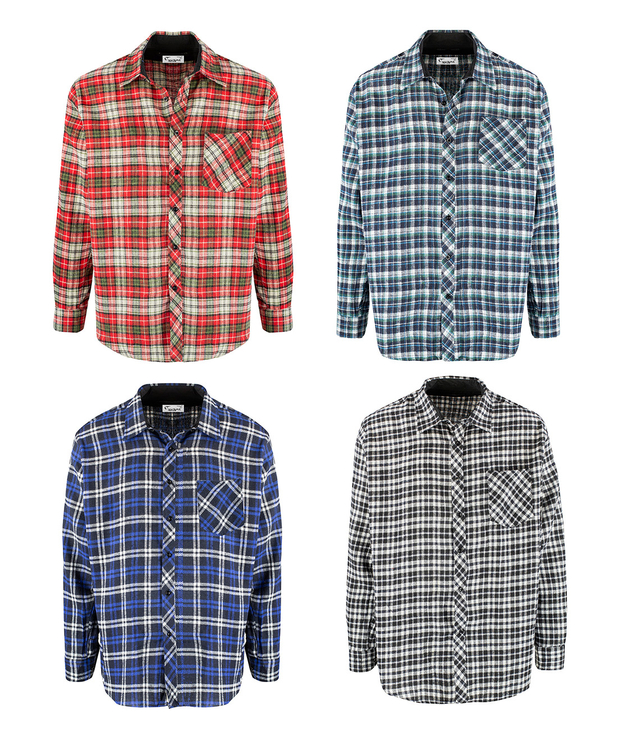 Men's checkered cotton REGULAR FIT shirt