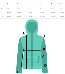 Hybrid men's transitional sweatshirt jacket