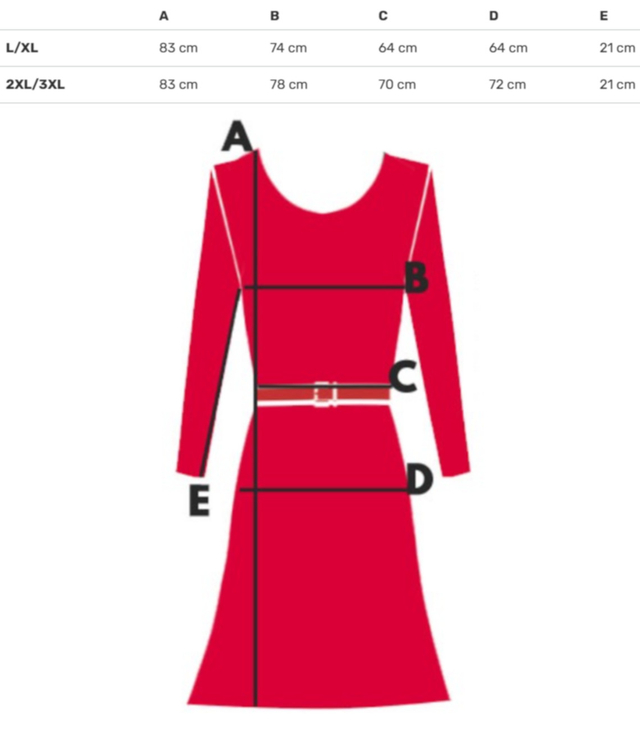Black tunic dress with colorful print and pockets PERLA