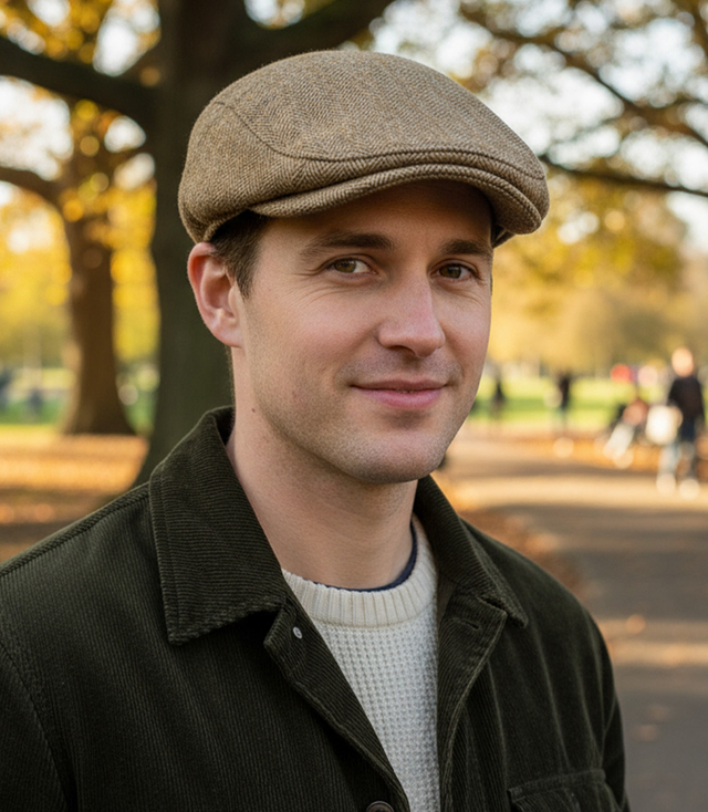 Stylish smooth men's helmet Universal color scheme