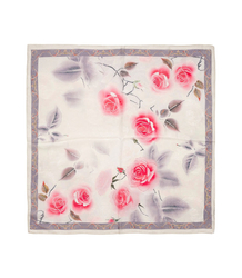 Elegant women's scarf with an insane 70x70 pattern