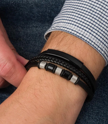 Men's bracelets perfect for a gift braided