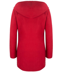 Women's warm parka fleece hoodie