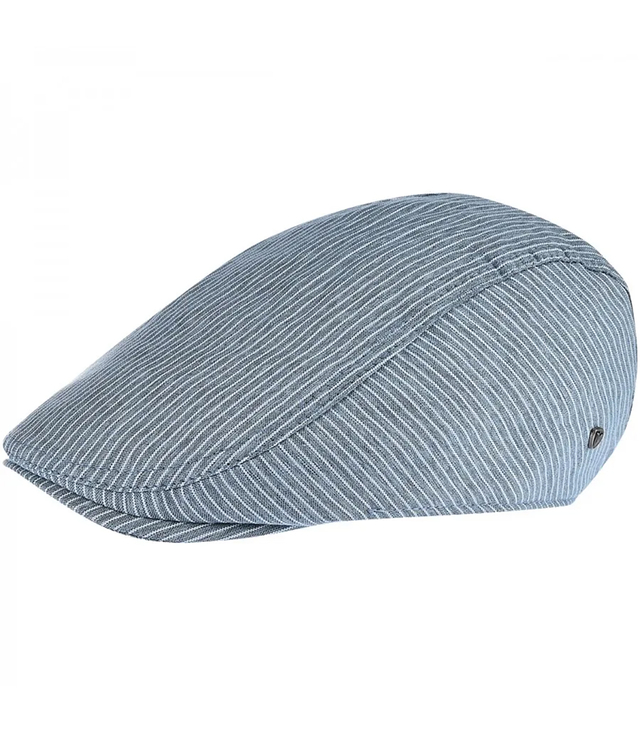 Stylish single-colored men's fine stripes helmet