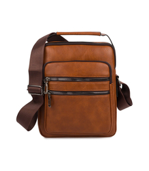 Men's SMALL rectangular padded bag elegant