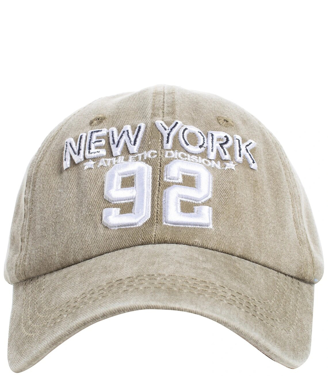 Men's embroidered baseball cap New York 92 Vintage