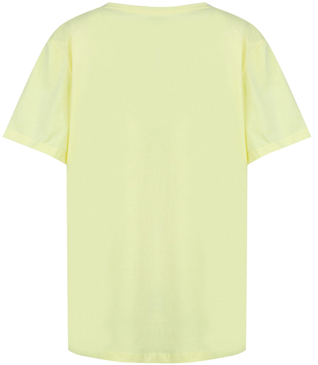 Basic V-neck T-shirt blouse ALDONA