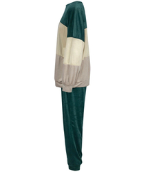 PLUS SIZE velor sports tracksuit set INGA