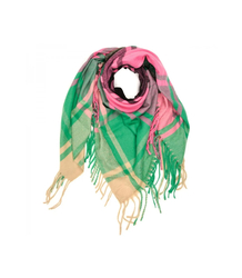 Scarf shawl elegant pashmina check scarf