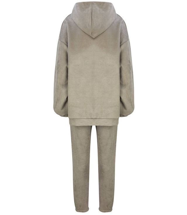 BASIC suede tracksuit 2-piece set