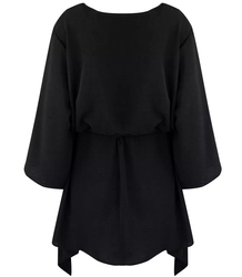 Beautiful loose asymmetric mini dress