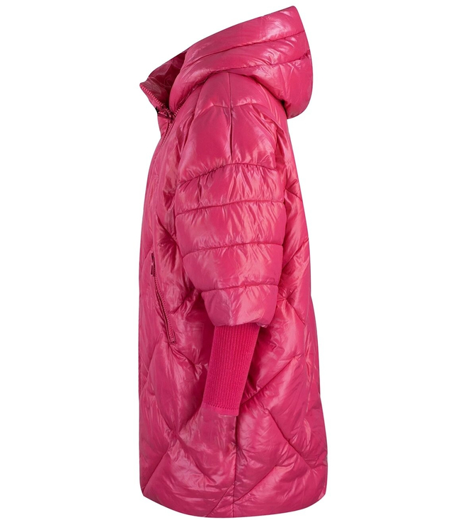 Quilted jacket with wide collar LAURA