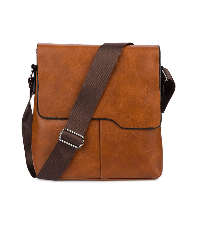 Men's SMALL rectangular padded bag elegant