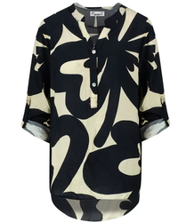 Women's blouse long back beautiful print NELA