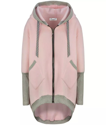 Warm oversized sweatshirt PARKA sweatshirt hoodie