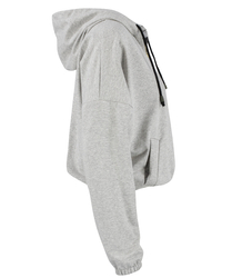 Women's thin, one-color basic sweatshirt with hood JULIA