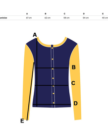 Stylowa koszula SZTRUKS ze ściągaczem bawełniana