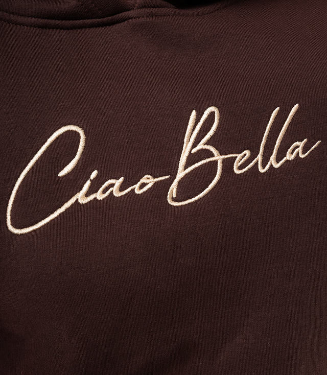 Women's warm hoodie CIAO BELLA