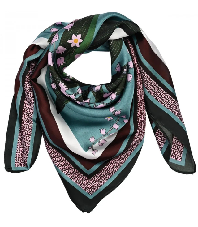 Stylish Elegant Scarf Mix of beautiful patterns 70x70 cm