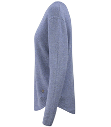 Sweter Klasyczny Gładki ciepły w SEREK