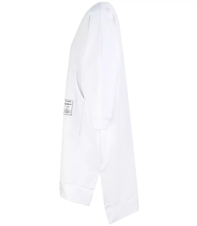 Sweatshirt dress tunic sweatshirt cotton