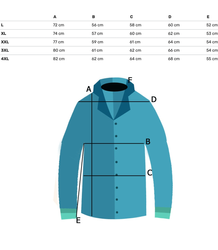 Ciepła polarowa koszula męska w kratę ocieplana futerkiem