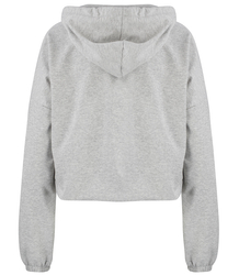 Women's thin, one-color basic sweatshirt with hood JULIA