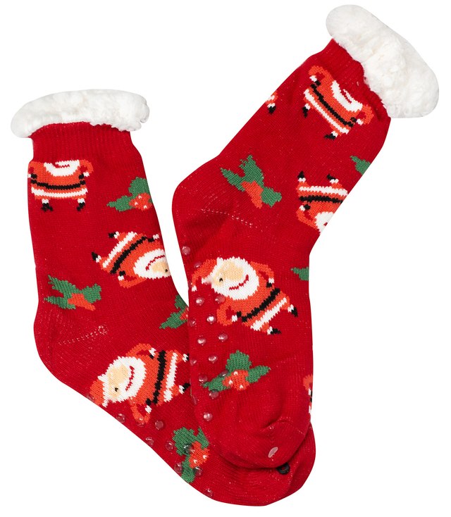 Christmas socks insulated anti-slip socks Gift MIKOLAJ 