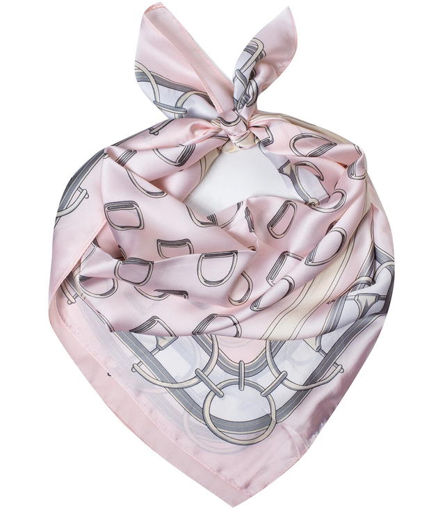 Veil delicate elegant scarf decorated with a beautiful pattern