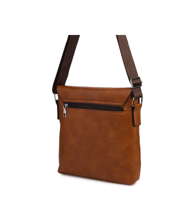 Men's SMALL rectangular padded bag elegant