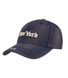 Czapka z daszkiem z ozdobną naszywką NEW YORK UNISEX