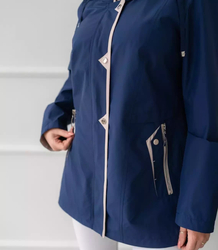 Damska kurtka przejściowa kaptur AGATA