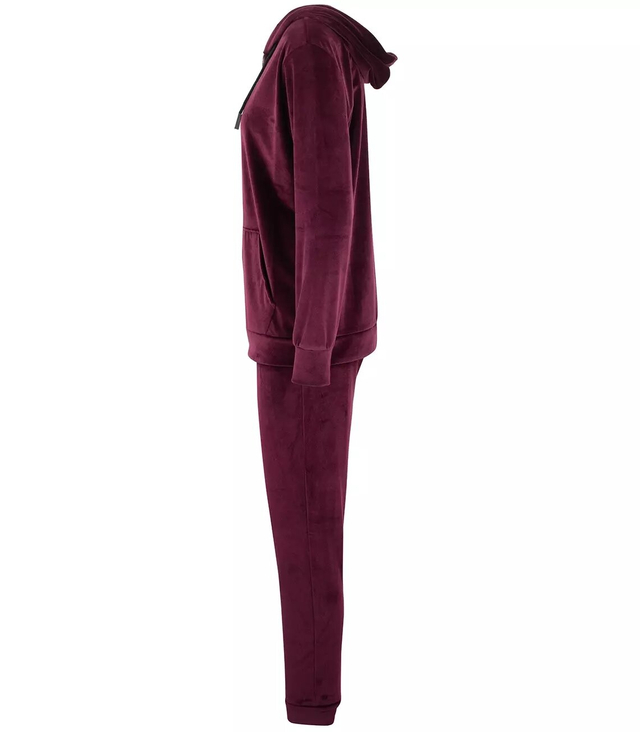 Tracksuit pants sweatshirt set velour MARTA