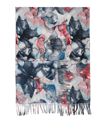 Elegant scarf with tassels