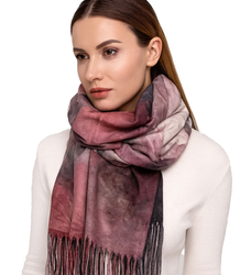 Scarf Scarf tassel warm flowers soft smooth 180x70 cm