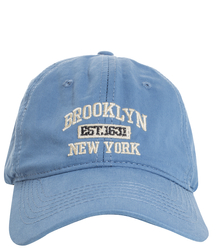 Unisex baseball cap with BROOKLYN embroidery