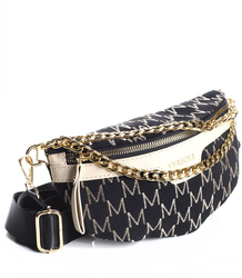 FASHIONABLE waist bag Crossbody bag LETTER M