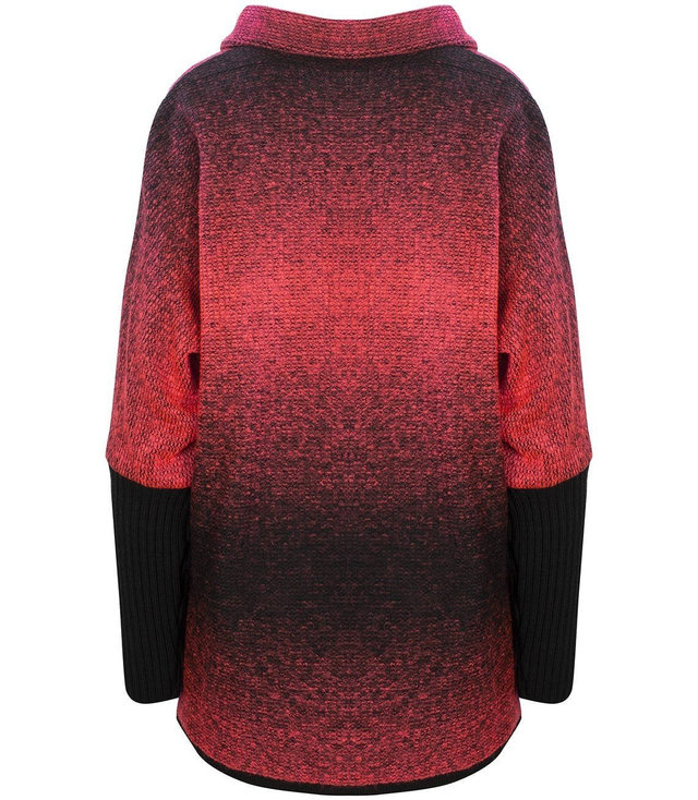 Ciepły płaszczyk kurtka OMBRE sweter