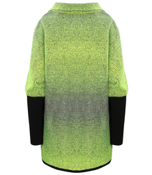 Ciepły płaszczyk kurtka OMBRE sweter