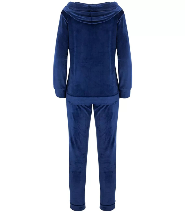 Dres spodnie bluza komplet welurowy MARTA