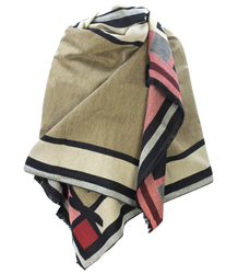 Shawl Woven scarf elegant shawl bow