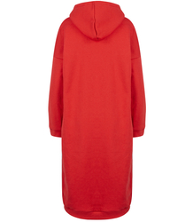 Warm Women's Sweatshirt Oversize Cotton Dress INEZ