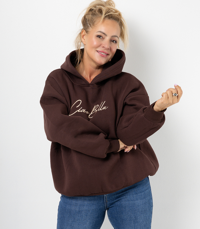 Women's warm hoodie CIAO BELLA