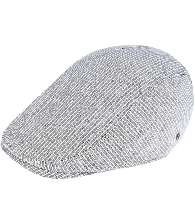 Stylish single-colored men's fine stripes helmet