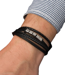 Men's bracelets perfect for a gift braided