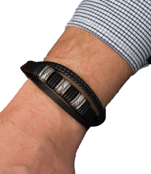 Men's bracelets perfect for a gift braided